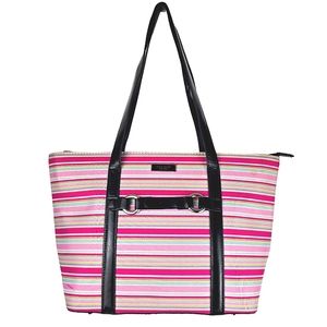 KATE SPADE Large Pink Striped Tote/Handbag